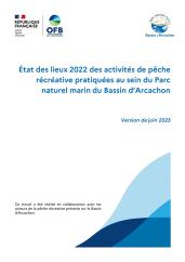 Etat des lieux 2022 des activités de pêche récréative au sein du Parc naturel marin du Bassin d'Arcachon