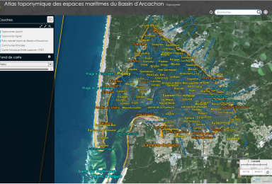 Atlas des toponymes des espaces maritimes du Bassin d'Arcachon